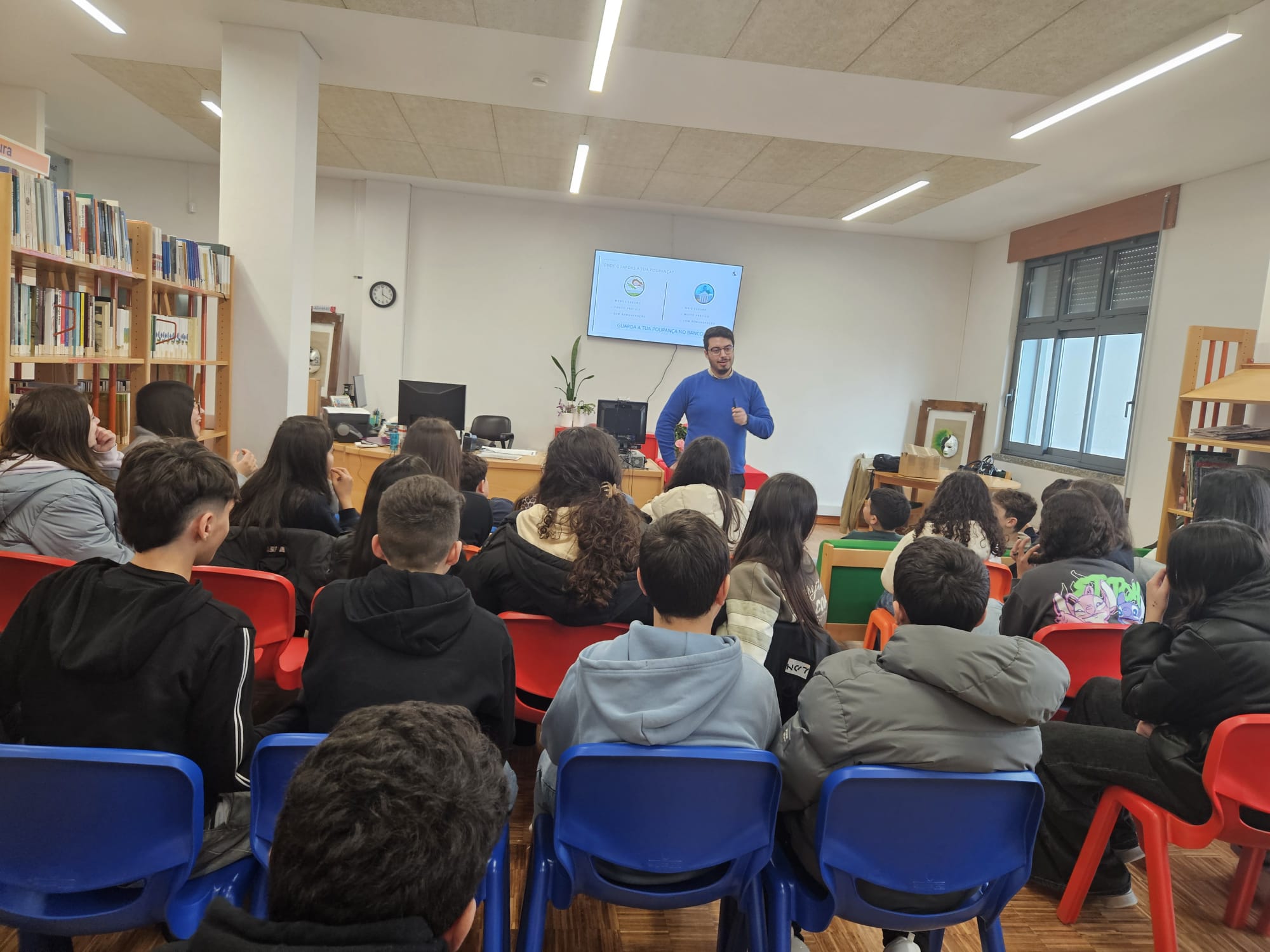 Palestra sobre Literacia Financeira